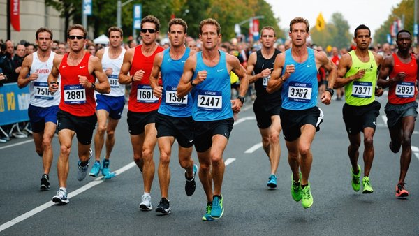 Cadeau pour un coureur : une affiche unique de marathon